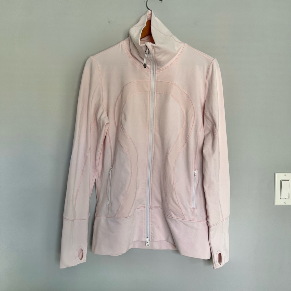 Lululemon In Stride Jacket Pretty Pink - Picture 2 of 10
